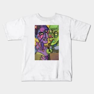 Cubism- Critical Critiques Kids T-Shirt